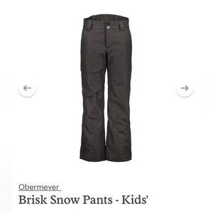 Obermeyer Brisk Snow Pants- Kids
